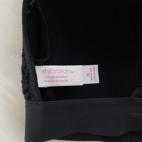 Black Triangle Bralette - Picture 3 of 3